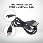 5V DC to USB Power Cable
